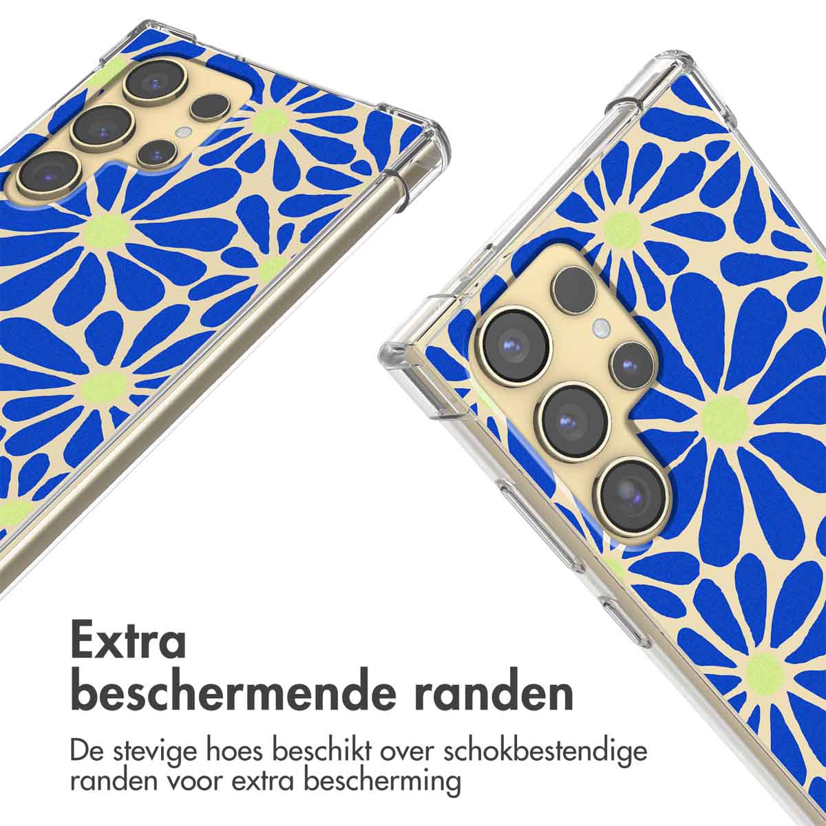 IMOSHION Design Hoesje met Koord - Geschikt voor Samsung Galaxy S24 Ultra - Telefoonhoesje voor Samsung Samsung Galaxy S24 Ultra Meerkleurig