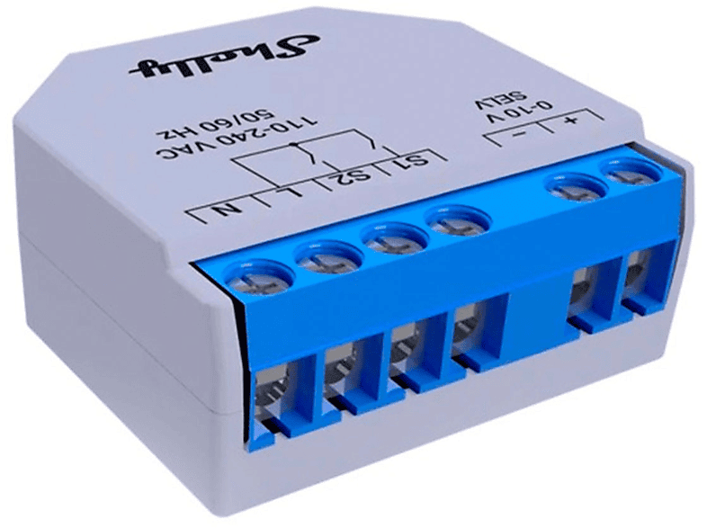 SHELLY Plus 0-10V Wi-Fi Bluetooth Akıllı Kontrol Modülü Dimmer Anahtar