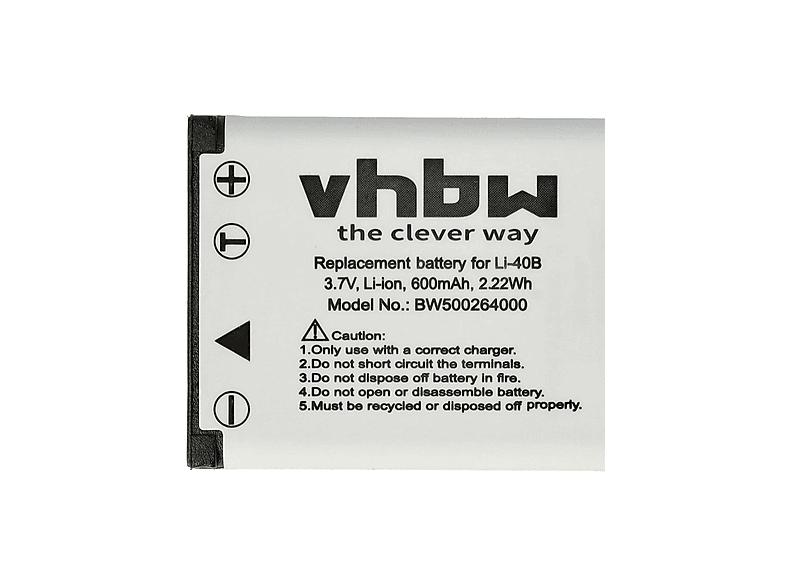 Batteria per Videocamera Panasonic HDC-SD66 | T6 Power 3.6V 1720mAh