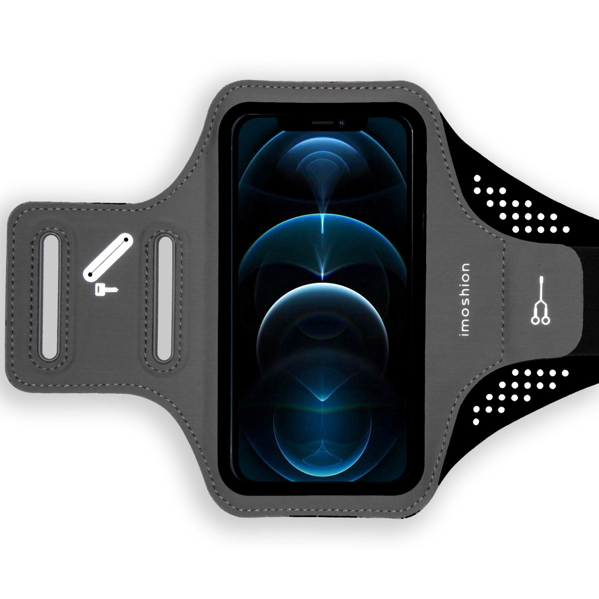 IMOSHION Telefoonhouder hardlopen - Geschikt voor Maat XL - Zwart - Sportarmband