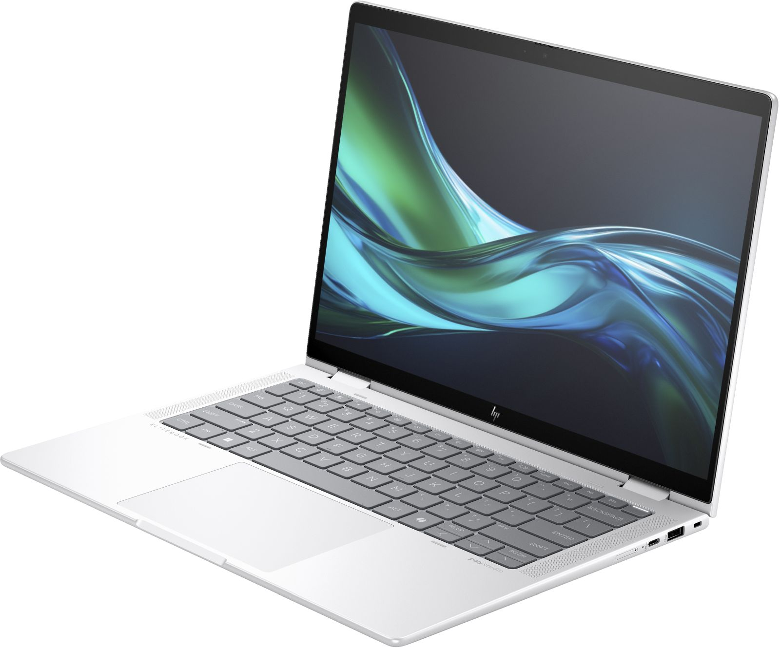 Konwertowalny dla biznesu HP ELITEX360 / Procesor Intel® Core™ Ultra 5 125H / 16 GB RAM / 512 GB SSD / Brak karty graficznej / Nieznany Srebrny Lodowiec