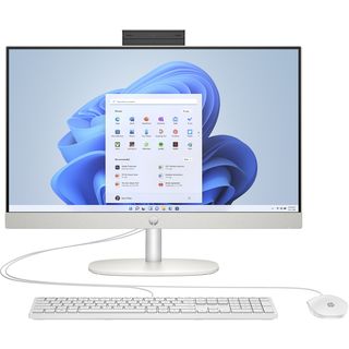 HP 24-cr0205ng, PC-Desktop mit 23,8 Zoll Display, Intel® Core™ i3 Prozessor, 8 GB RAM, 0 GB SSD, Weiß