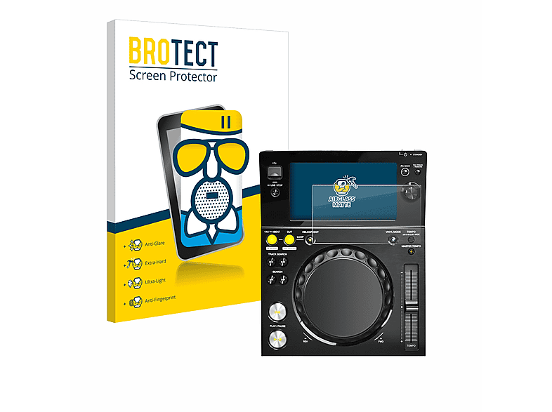 BROTECT Schermbeschermer Zebra TC21 BROTECT Antireflecterende Glas Screen Protector Mat Voor Zebra TC21/ TC26 (3 Stuks) - Schermbeschermer [ Beschermglas-Folie Niet Gehard Glas Anti-vingerafdruk Folie