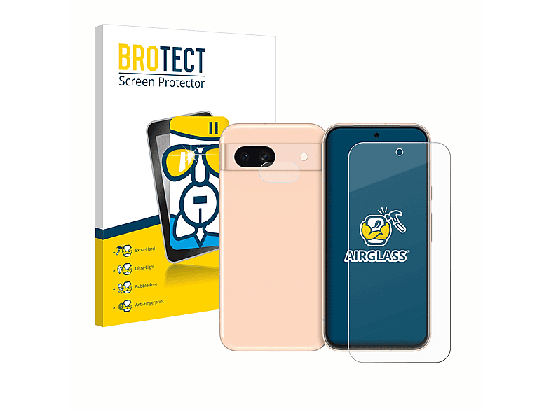BROTECT AirGlass Panzerfolie Für Naixues Smartwatch CF80 1.08 – 9H Härte, Anti-Fingerprint, Made In Germany
