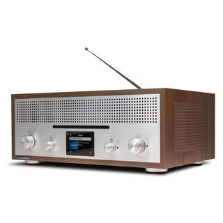 BLAUPUNKT Nostalgie Internetradio mit CD | MILANO Radio, DAB+, FM, Internet Radio, Bluetooth, Walnuss