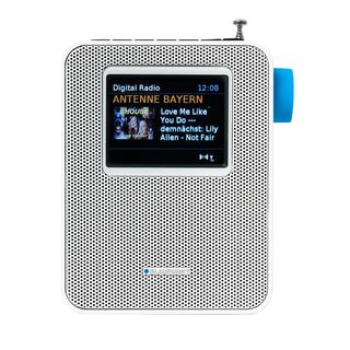 BLAUPUNKT Steckdosenradio mit Bluetooth und DAB+ | PDB 200 Steckdosenradio mit DAB+ und Bluetooth, DAB+, DAB, DAB+, FM, Bluetooth, Weiss