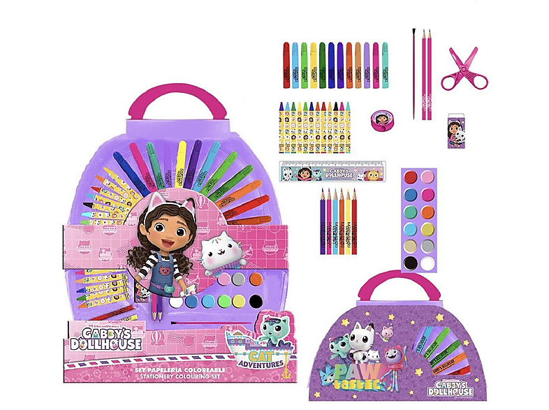 Gabby's Dollhouse Kinder Sonnenbrille - UV400 Schutz Mit Lila Glitzer