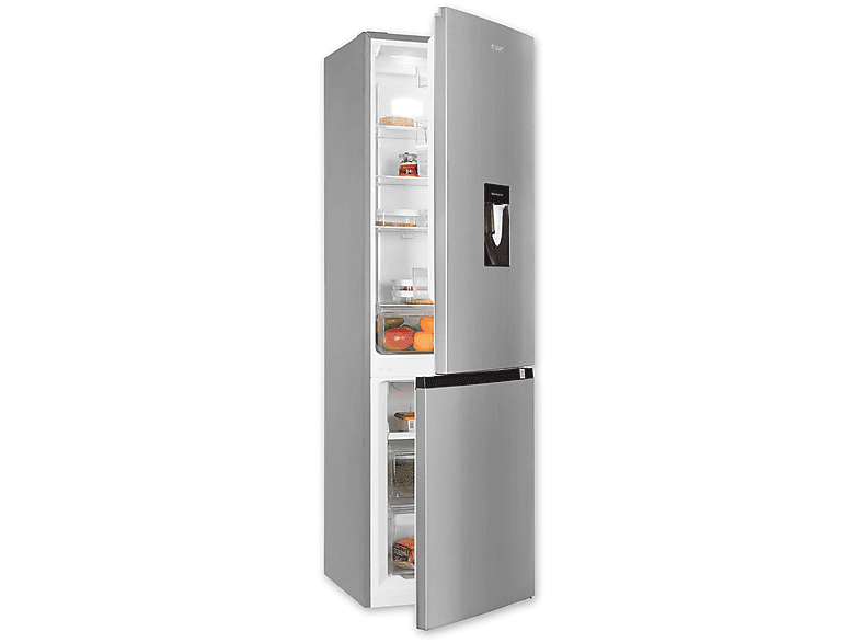 Frigorífico combi - EXQUISIT KGC265-70-NF-WS-040C