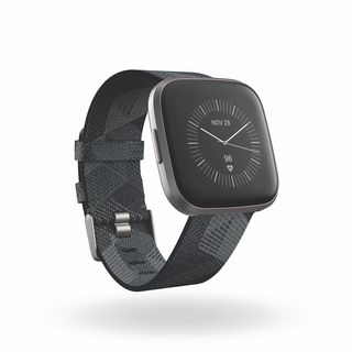 FITBIT VERSA 2 SE (NFC) SMOKE WOVEN Smartwatch Aluminium Gewebe, S, L, Smoke Woven