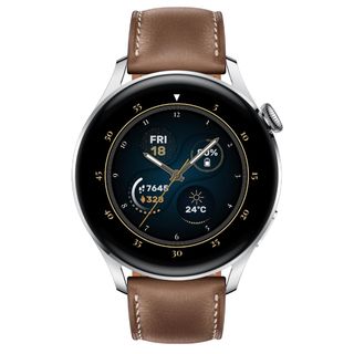 HUAWEI Watch 3 46mm brown Smart Watch Leder, 140-210 mm, Edelstahl