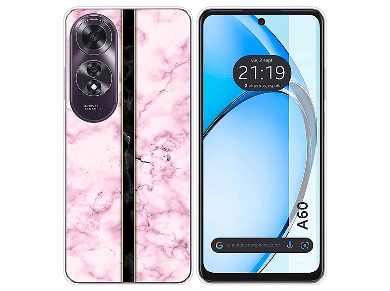 Topme Custodia Per OPPO A5 Pro 5G E 4G - Cover In TPU Con Effetto Pelle E Dettaglio Metallico, Colore Giallo - Antiurto E Morbida - 2