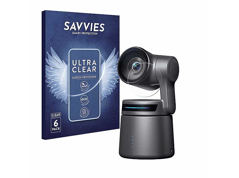 Savvies 6 Stück Schutzfolie Für OBSBOT Tail Air – Ultraklar, Kratzfest & Blasenfrei, Made In Germany