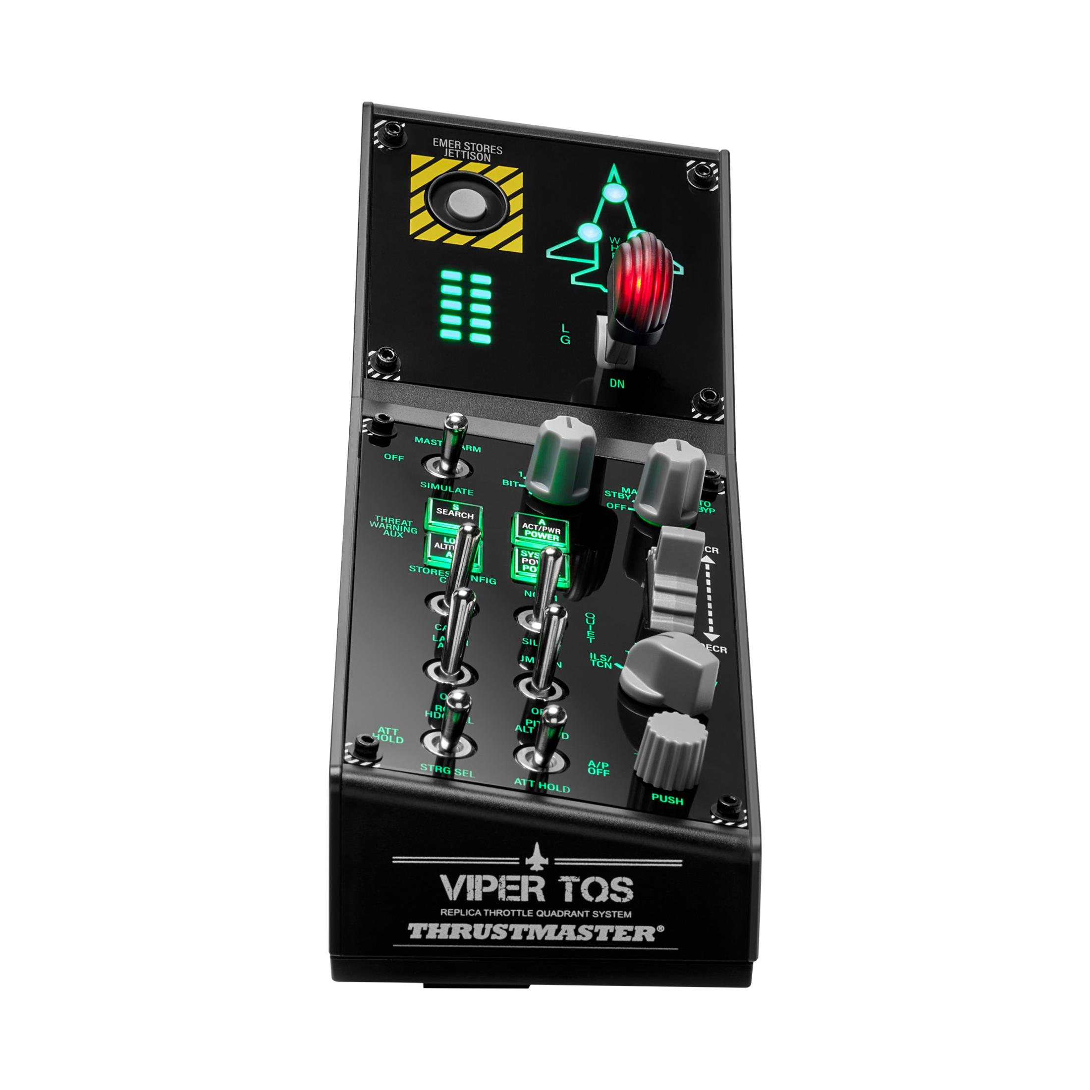 Joystick + dźwignia sterowania silnikiem THRUSTMASTER VIPER Panel Czarny