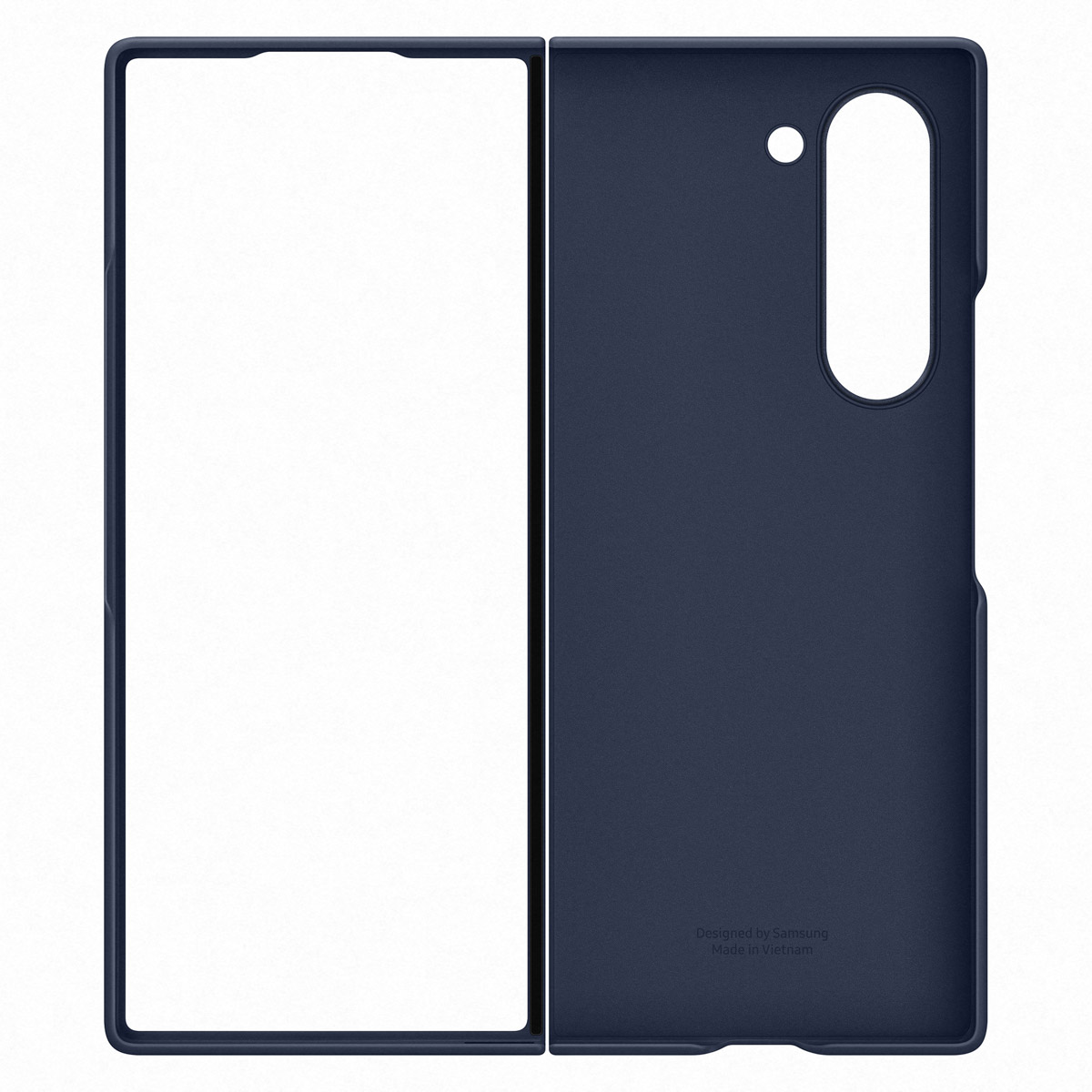 Funda para móvil - SAMSUNG SM-F956, Compatible con Samsung Galaxy Z Fold6, Azul Oscuro
