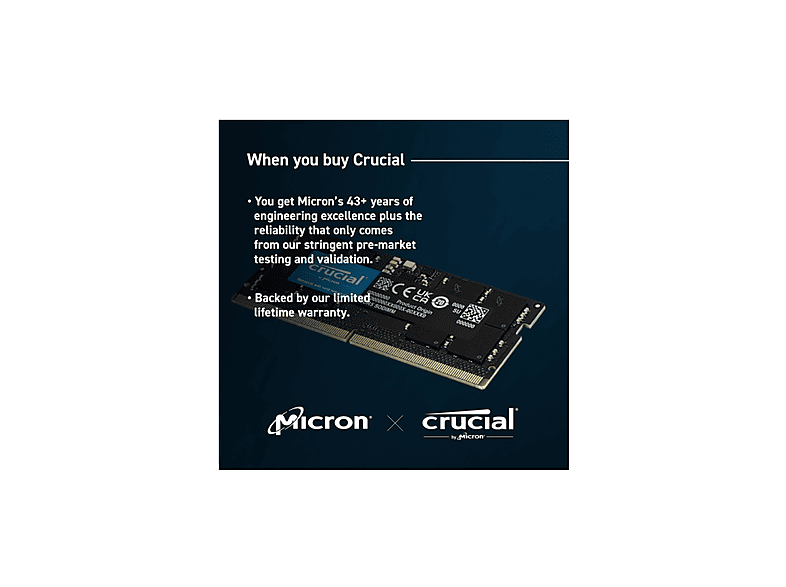 Memorias ram | CRUCIAL Memoria ram ddr5 32gb crucial - sodimm