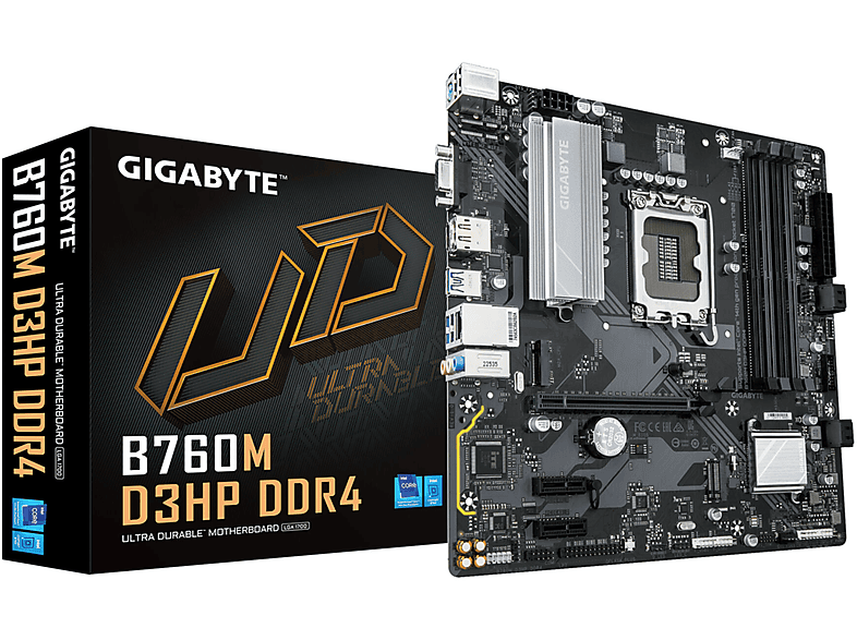 Placa base  - B760M DS3H DDR4 GIGABYTE