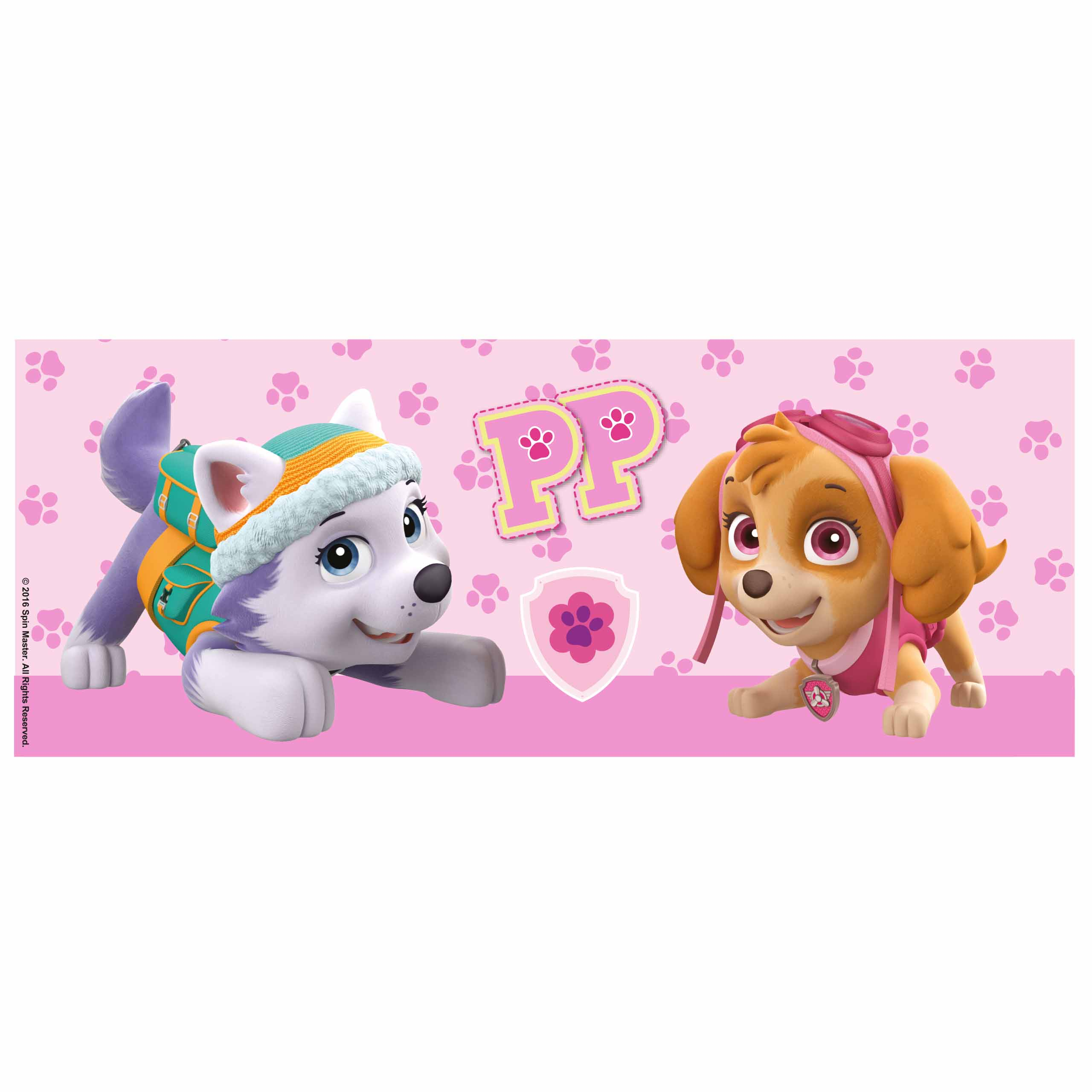Paw Patrol Schwimmboot - Skye & Everest Aufblasbar (100cm Rosa)