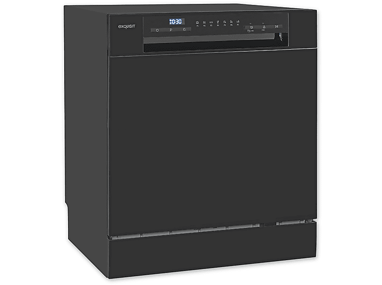 EXQUISIT GSP508-030D Geschirrspüler (freistehend (Besteckkorb, 550 mm breit, 49 dB (A), D)