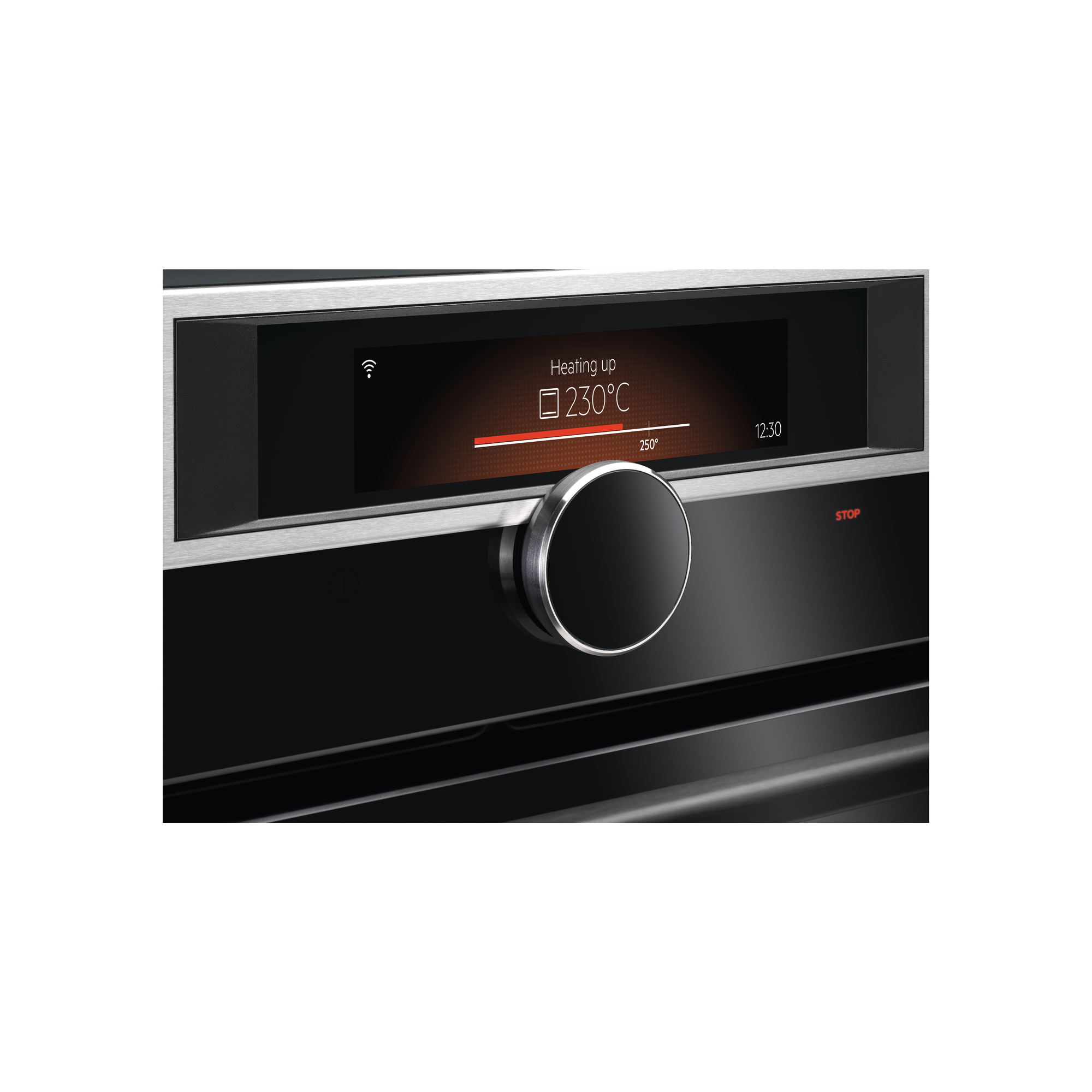 Horno a vapor - AEG Serie 9000 KSK998290M, 43 l, 595 mm, INOX Antihuellas