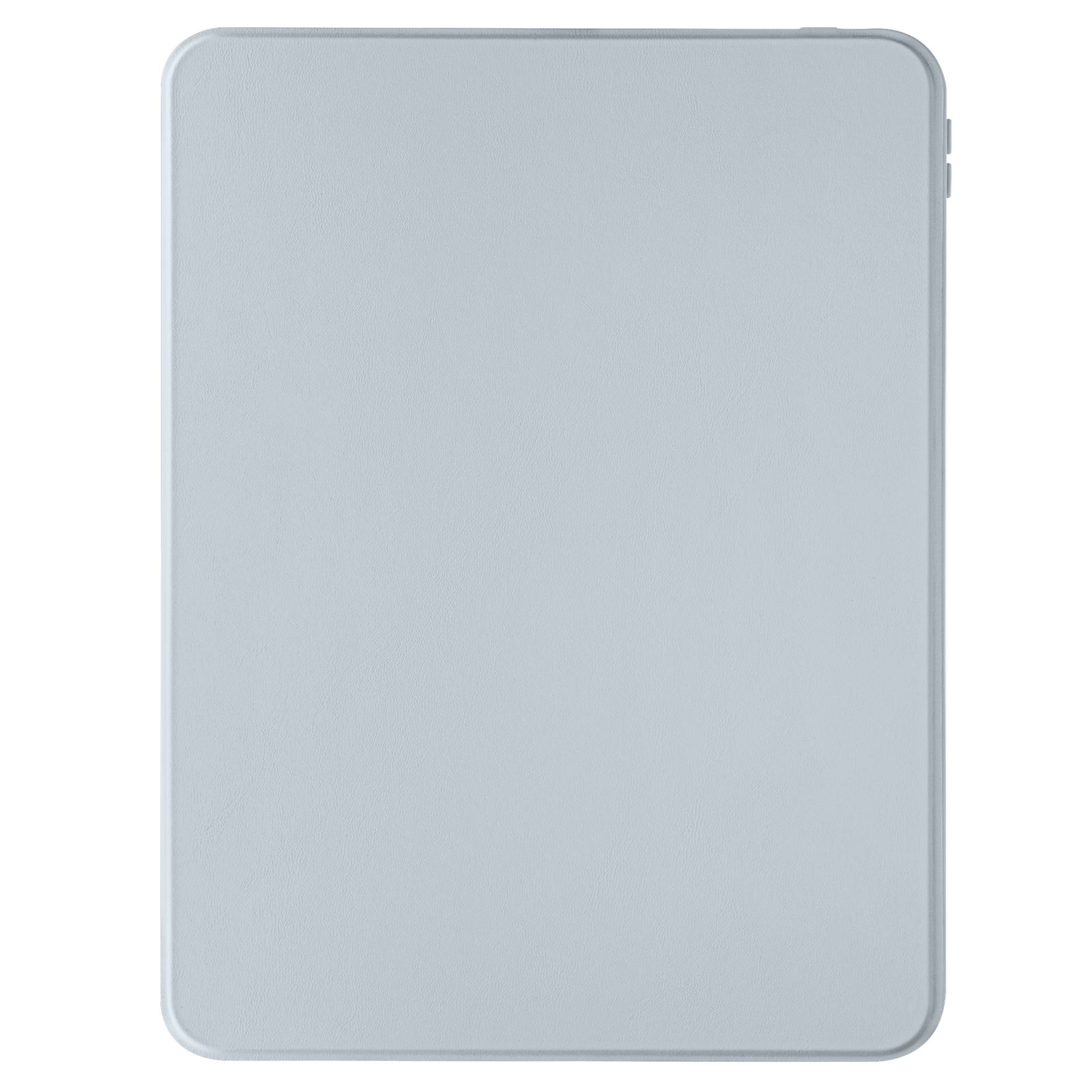 Custodia per tablet azzurra.