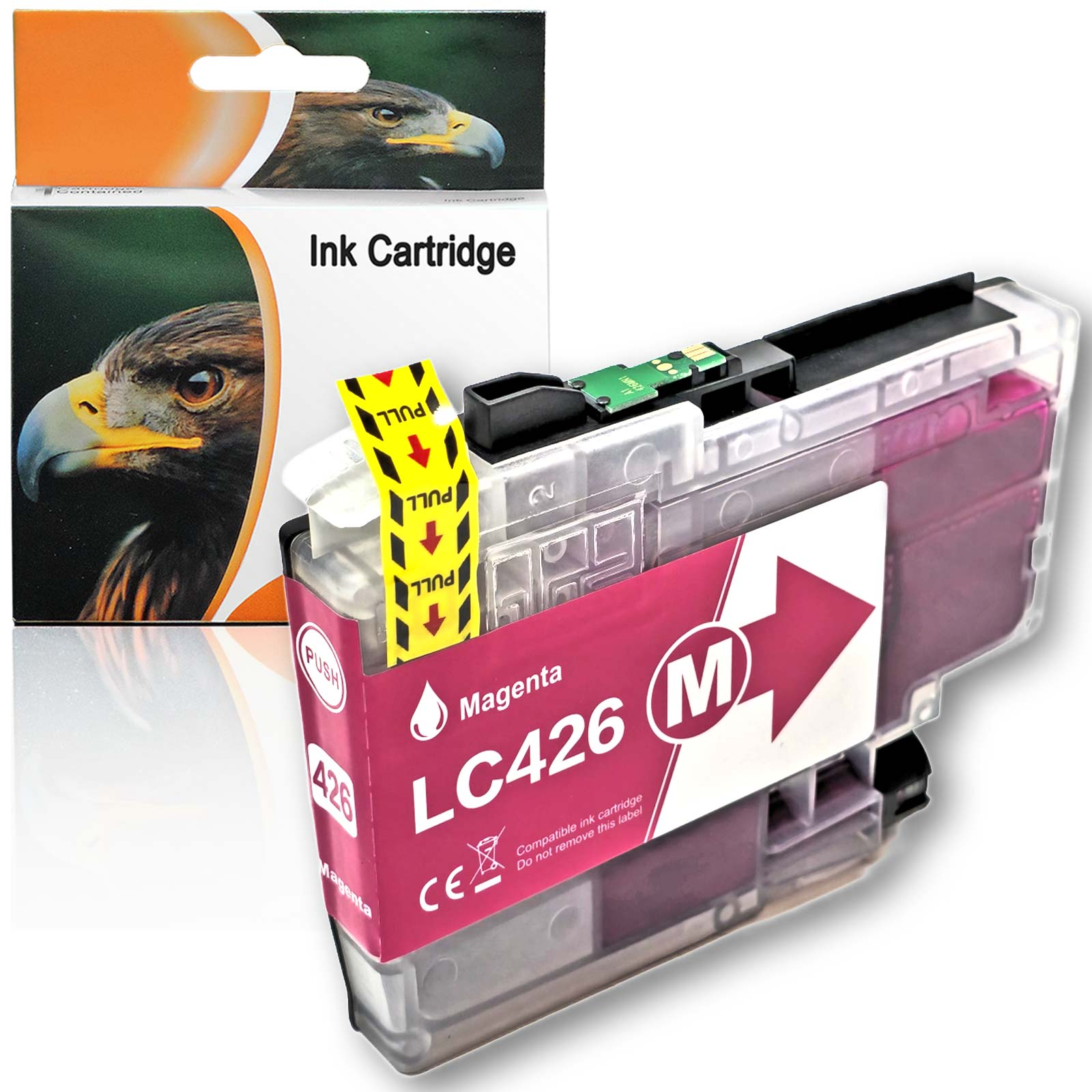 GIGAO LC-426 4er Tintenpatrone Multipack 4-Farben (Schwarz, Cyan, Magenta, Gelb) (LC-426, LC-426VAL, LC426VAL)