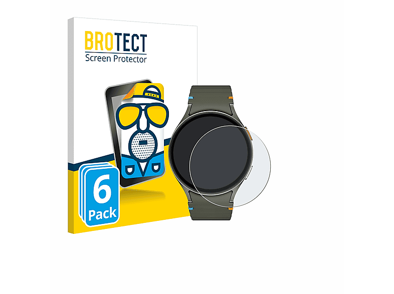 BROTECT 6x matte entspiegelte Schutzfolie (für Samsung Galaxy Watch 7 (44 mm))