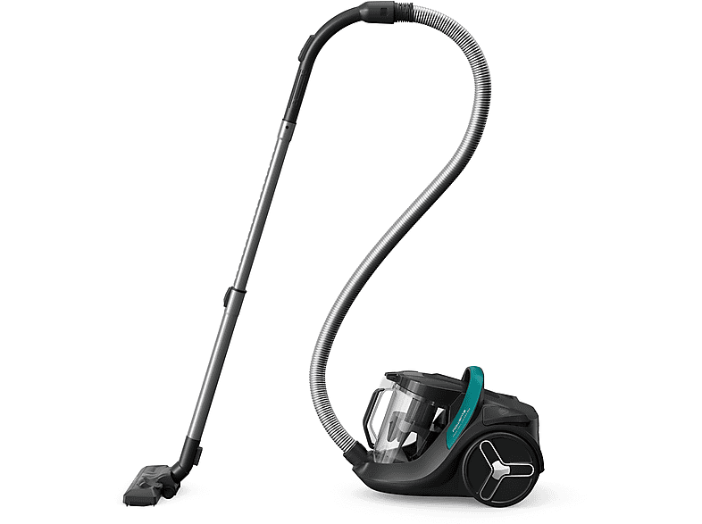 ROWENTA RO7B12 GREEN FORCE CYCLONIC MAX Zylinder-Vakuum Staubsauger, maximale Leistung: 750 Watt, Schwarz/Grün)