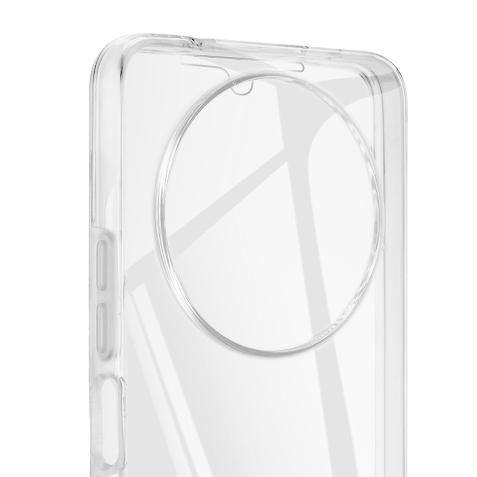 J&D Cover Per Xiaomi Redmi A3 | Custodia Sottile Trasparente | Silicone Morbido Antiurto | Compatibile Con Ricarica Wireless - 4