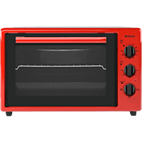 MediaMarkt WIGGO WMO-E353(R) Tafel oven Rood aanbieding