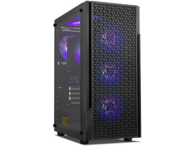 Vibox III-401 PC Gaming – Intel Core I5-11400F 4.4GHz, Radeon RX 9070 16GB, 16GB RAM, 1TB NVMe SSD, Windows 11, WiFi - 4
