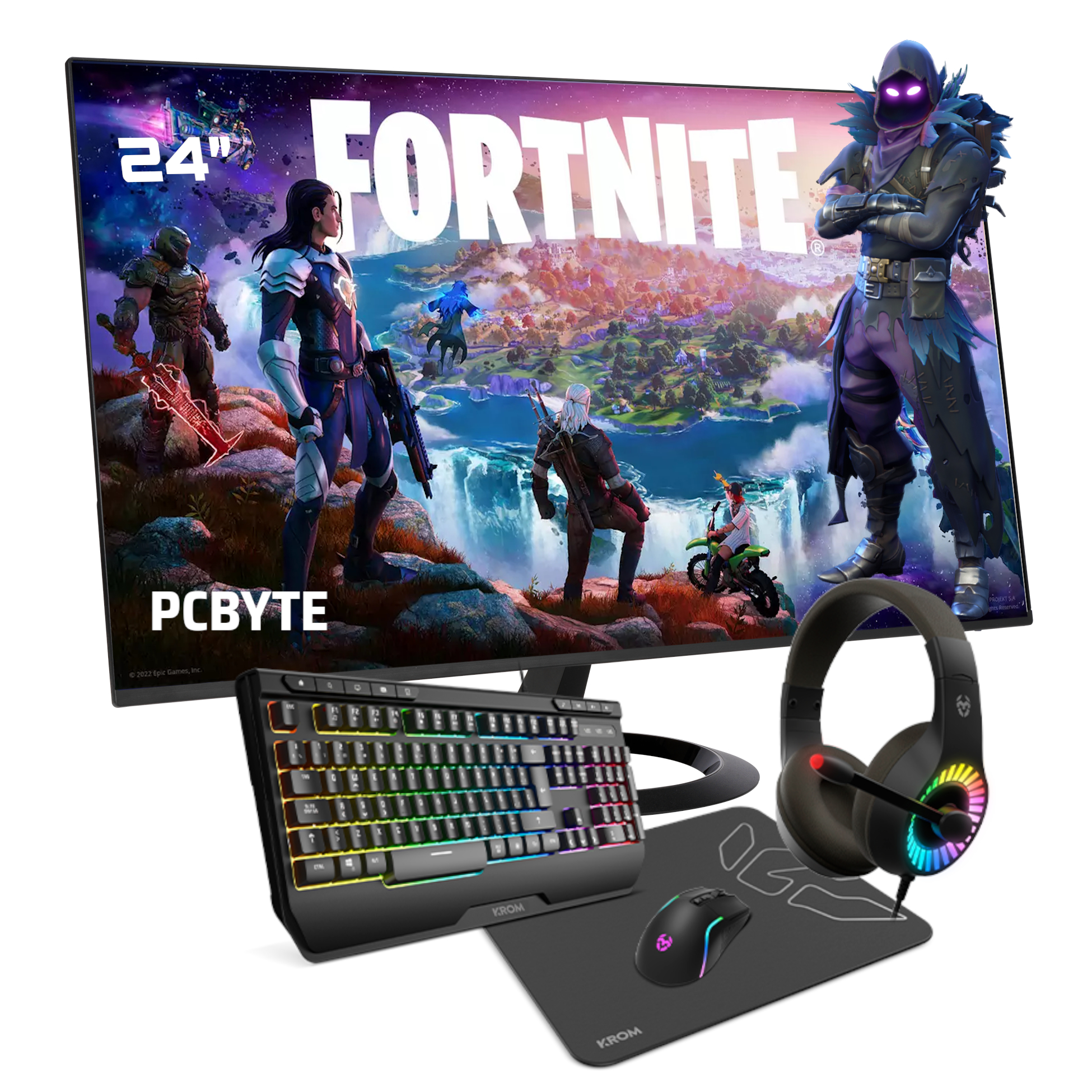 Jugar Fortnite Jugar Lol En Navegador Pack PC Gaming PCBYTE