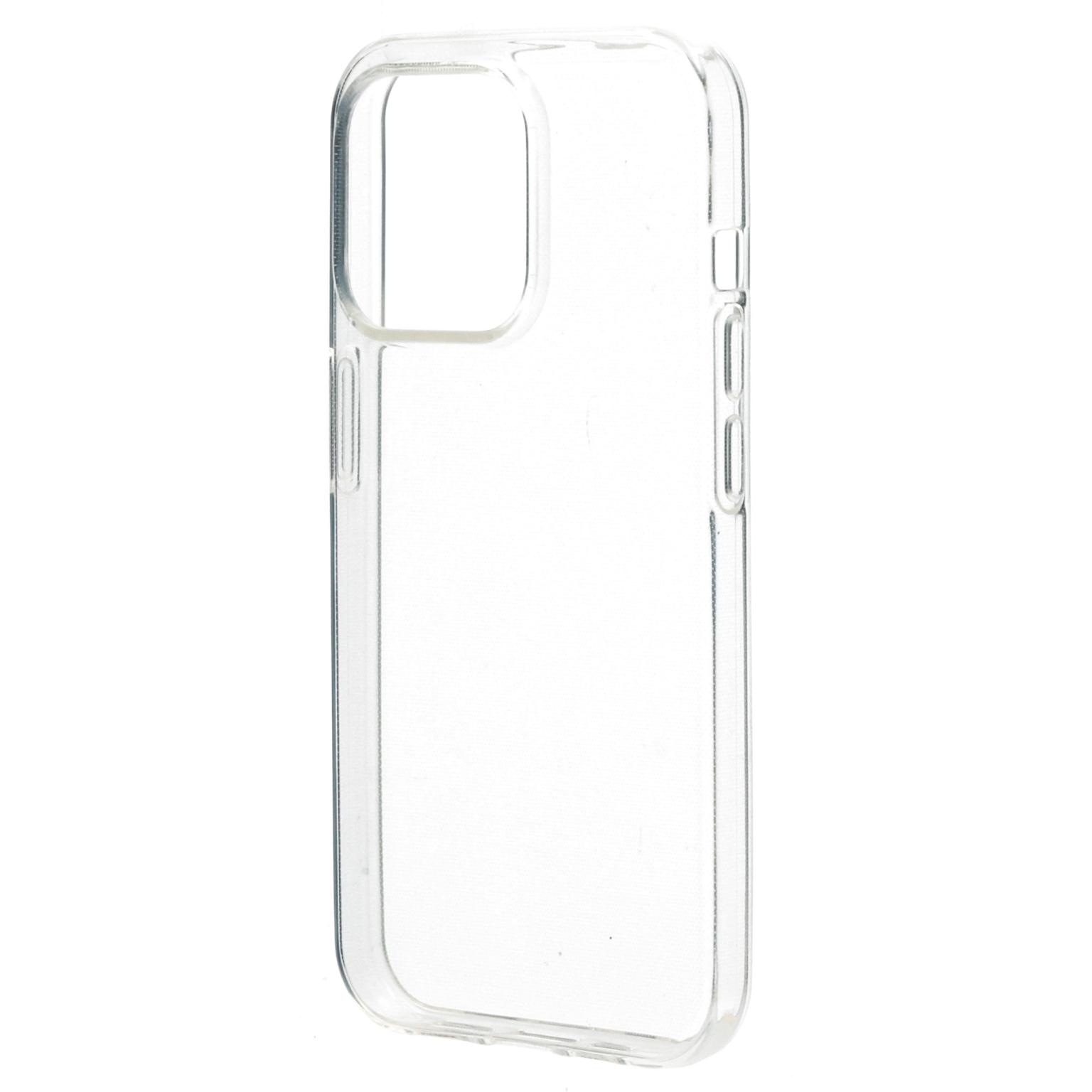 Een transparante telefoonhoes.