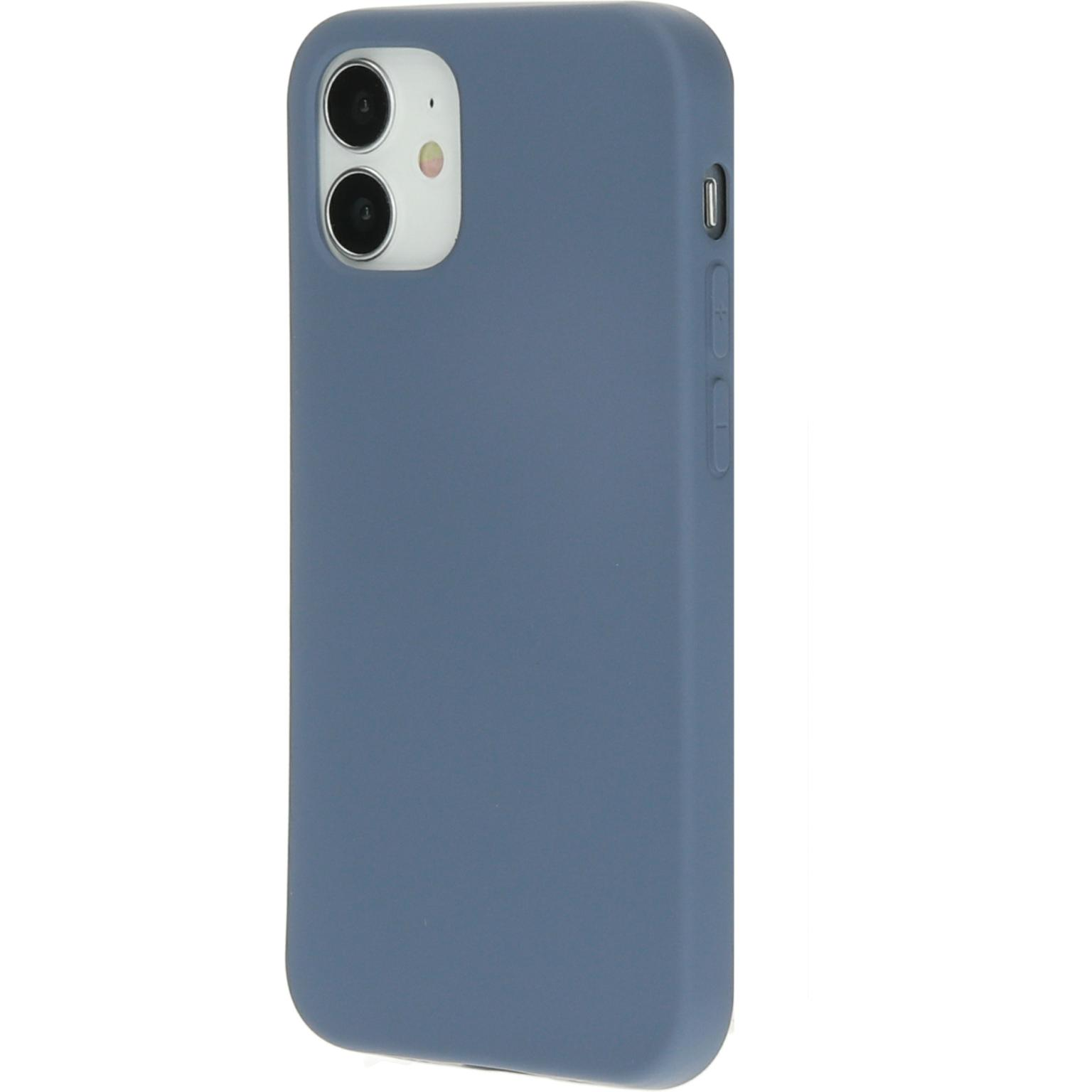 Blue phone case. The phone case has camera lenses and the brand name is NUDIENT.