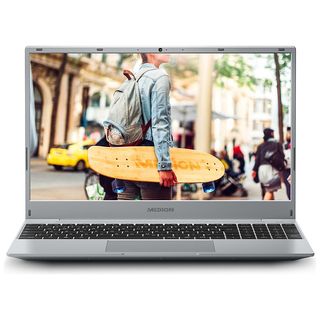 MEDION Akoya E14301, Multimedia Notebook, mit 14 Zoll Display, 8 GB RAM, 256 GB SSD Keine Grafikkarte, grey, Windows