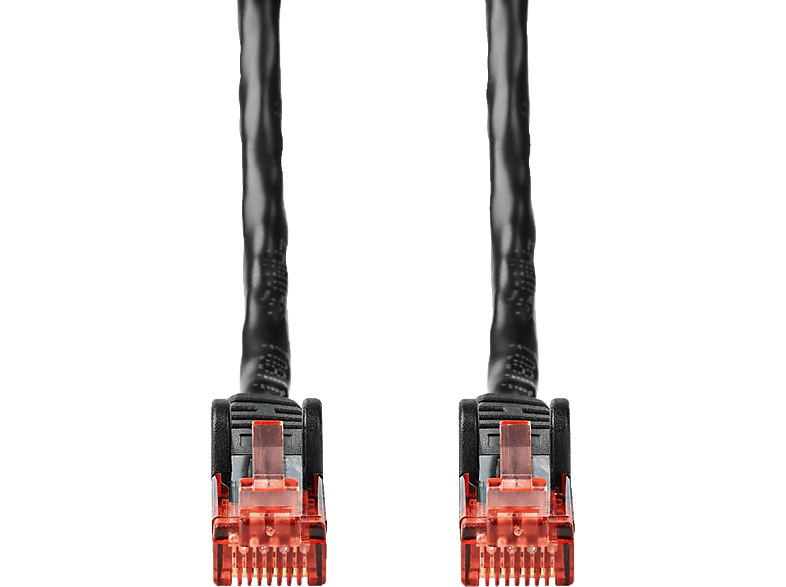 DeLOCK 80345 netwerkkabel Zwart 1 m Cat7 U/FTP (STP
