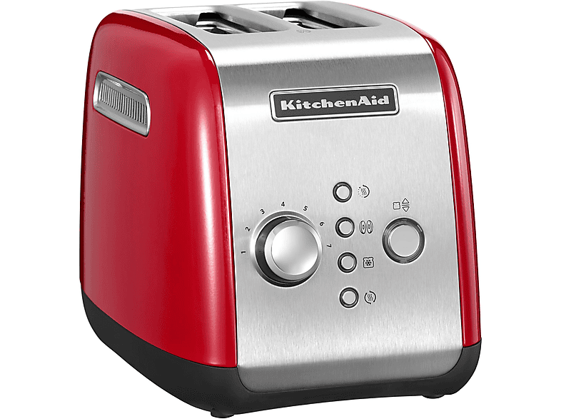 KITCHENAID 5KMT221EER EMPIRE RED TOASTER Toaster Rot (1100 Watt, Schlitze: 2)