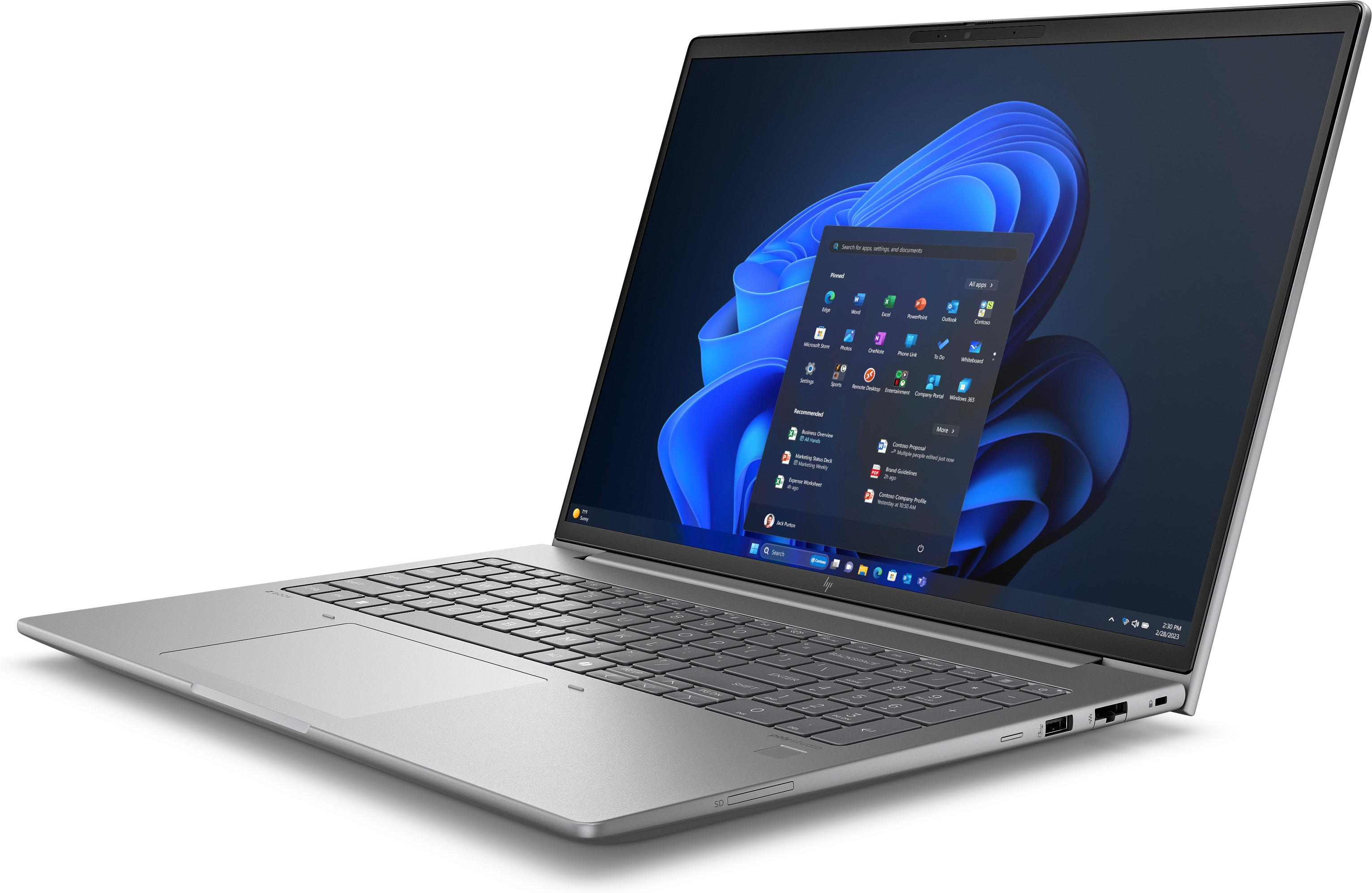 HP G11 A, Mobiler Arbeitsplatz mit 16 " Display, AMD Ryzen™ 9 Prozessor, 32 GB RAM, 1000 GB SSD, Grau