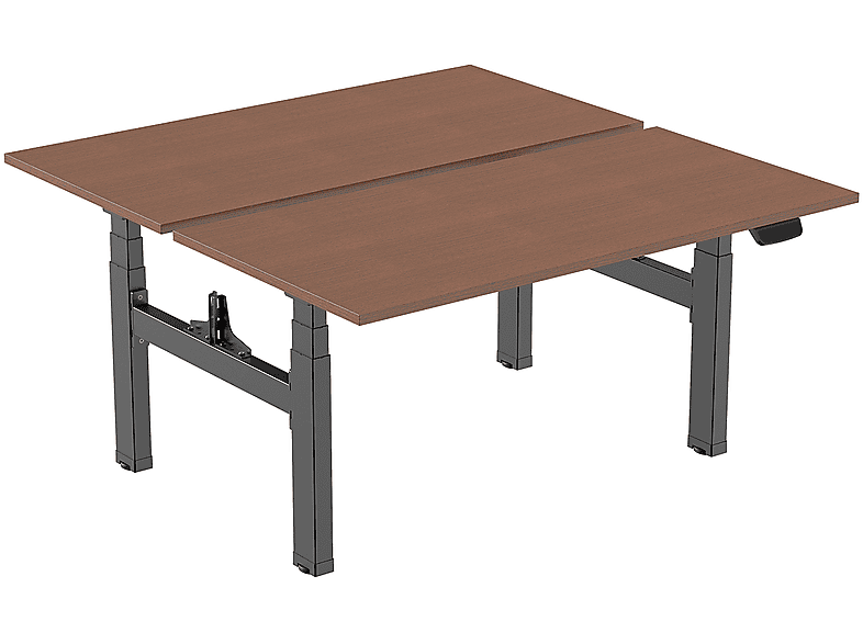 Mesa ergonómica  - 150-2528K3 Doble escritorio motorizado 180x75cm