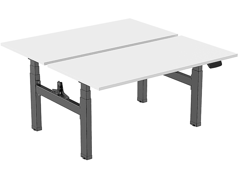 Mesa ergonómica  - 150-2528K2 Doble escritorio motorizado 180x75cm