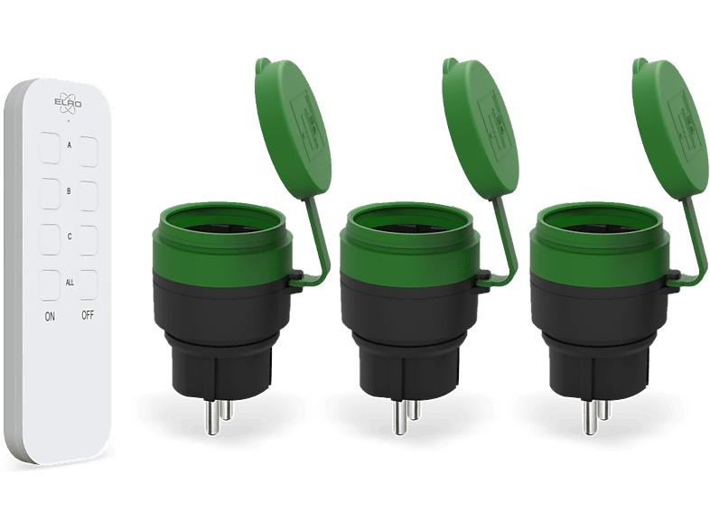 ELRO RC2300 Smart plug Zwart | MediaMarkt