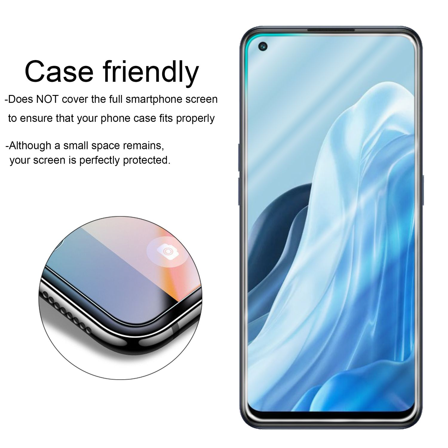 Cadorabo Pellicola Protettiva compatibile con Xiaomi Mi 11 LITE (4G / 5G) / 11 LITE NE in ELEVATA TRASPARENZA - Vetro di protezione del display ( Tempered) con durezza 9H con compatibilità 3D touch