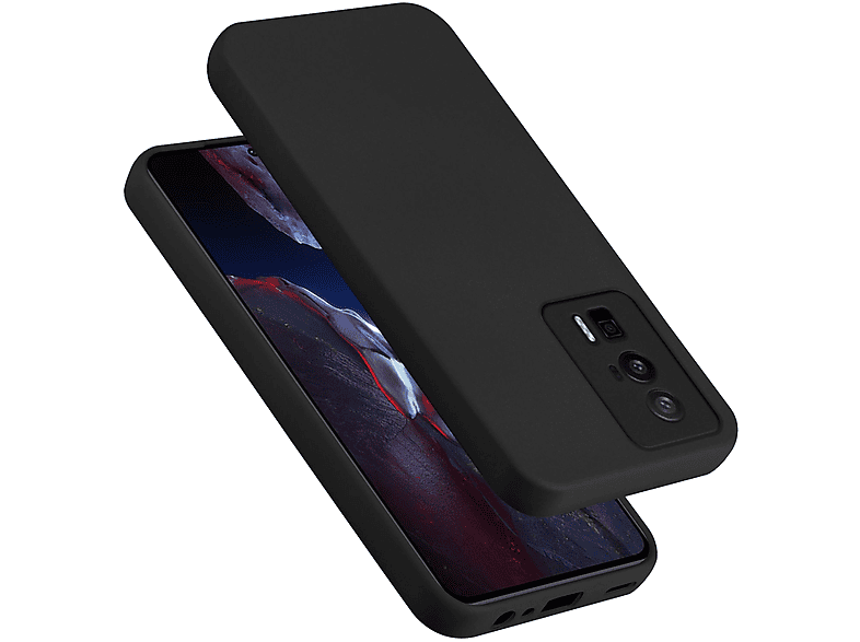 ESTH® Custodia per Xiaomi Poco F5 Pro 5G Cover in Alluminio & Silicone