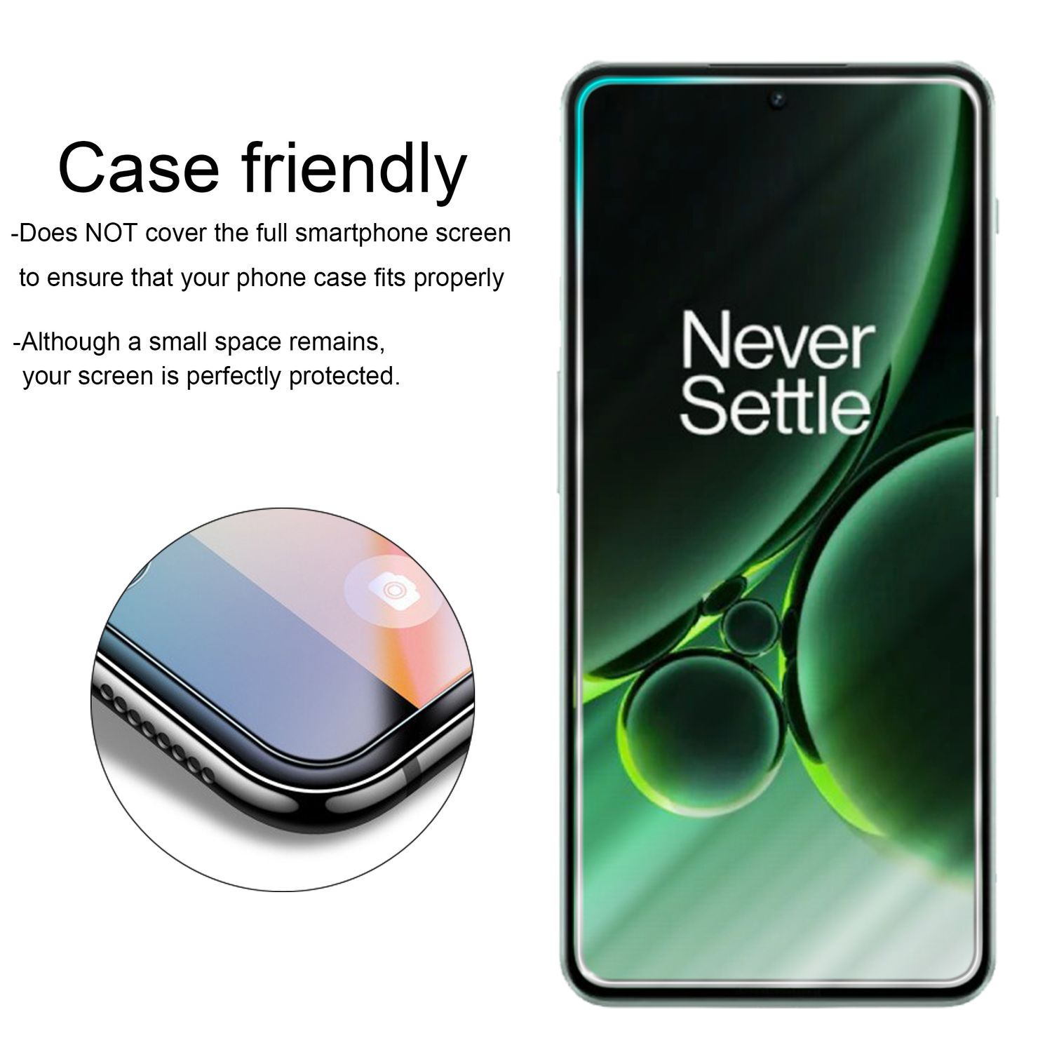 Cadorabo Cover con Cordino OnePlus Nord CE 5G - Protezione e Stile Nero