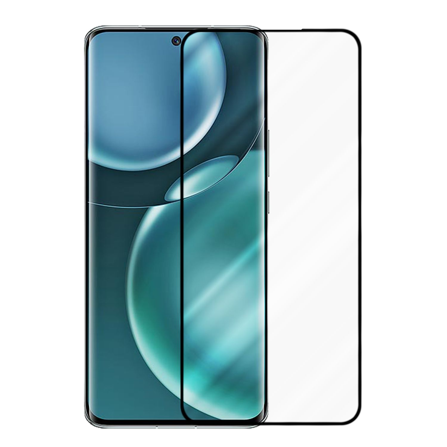 Schermo del telefono con protezione dello schermo.