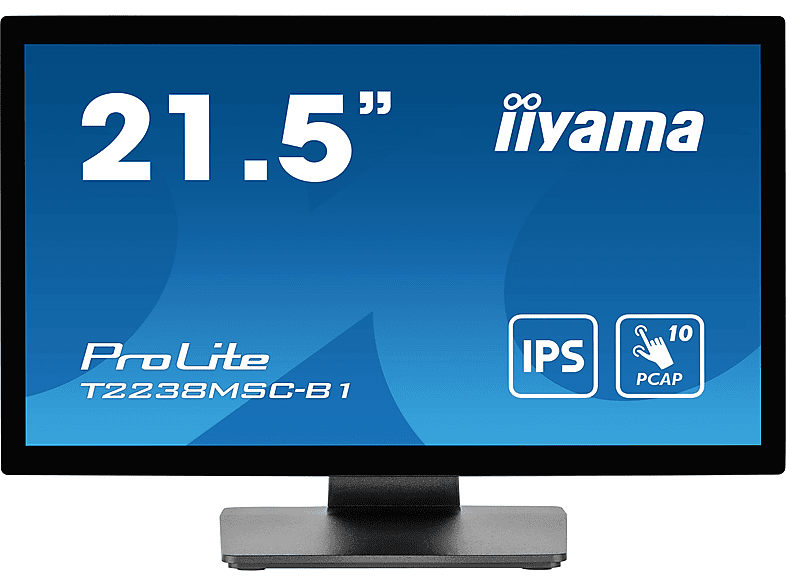 IIYAMA T2238MSC-B1 21,5 Zoll Full-HD Monitor (5 ms Reaktionszeit  )