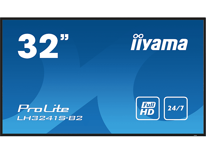 IIYAMA Dis Public 32 LH3241S-B2 UHD 31,5 Zoll Full-HD Monitor (8 ms Reaktionszeit  )