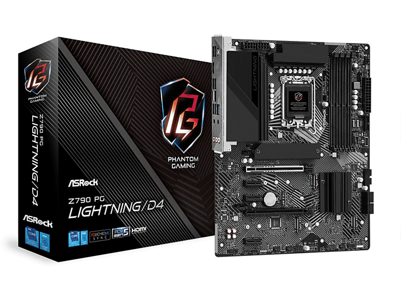 Moederbord  - Z790 PG Lightning/D4 ASROCK