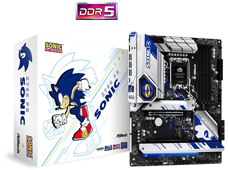 ASROCK Z790 PG SONIC Mainboard Mehrfarbig