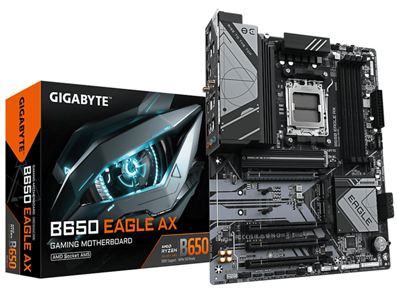 Placa base  - B650 EAGLE AX placa base AMD B650 Zócalo AM5 ATX GIGABYTE