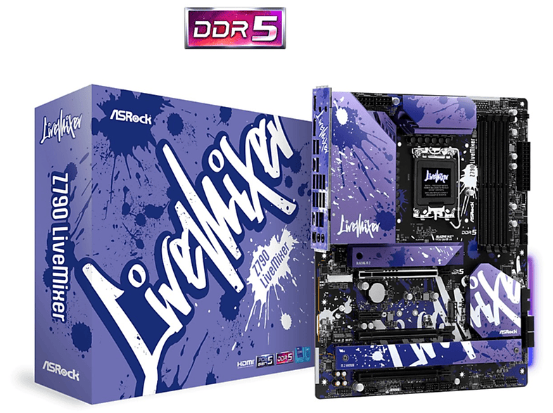 Placa base  - Z790 Livemixer Atx ASROCK